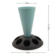 Clearance Items! Topliu Pipe Bag tool Bag Holder Pipe Bag with 8 Nozzle Slots Plastic